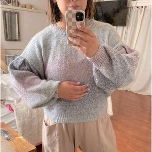 Z-Supply Ombré rainbow sweater